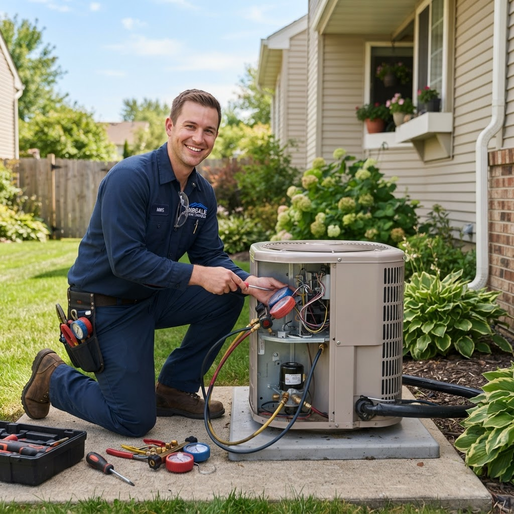 Northside Comfort HVAC at work